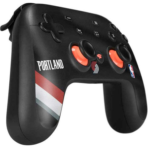 NBA Portland Trail Blazers Jersey Google Stadia Controller Skin